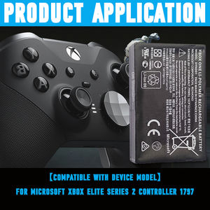 Microsoft Xbox Elite serisi <span class=keywords><strong>2</strong></span> kablosuz denetleyici için yedek pil DYND01 1797 (3.8V 2050mAh) - Product Image 5