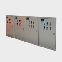 Boîtier de ventilateur anti-incendie automatique double alimentation 380V/400V IP30 avec 6 prises et courant nominal 20A pour la ventilation des tunnels