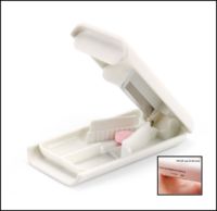Organizador de medicamentos ABS portátil ligero, fácil de llevar, estuche de almacenamiento de pastillas, organizador de medicamentos de plástico del fabricante