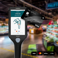 Asistente de Compras Personal Portátil Meferi CIAO con Verificador de Precios Todo en Uno, Escáner de Códigos de Barras PDA NFC y Android 13 para Supermercado