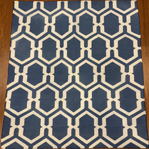 Soft Handwoven Cotton Dhurrie Area <b>Rug</b> <b>Traditional</b> Indian <b>Rug</b> for Modern Home Interior Decoration - Product Image 1