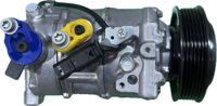Compresseur de climatisation automobile neuf 12V de marque ZH pour 316 avec garantie de 12 mois, référence OE APLBM63, poulie 6PK 110MM