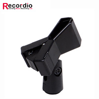 GAZ-MH06 Bonne Qualité Noir Clip Fabricants Support de Microphone Clip Pour Filaire/Wiredless Microphones Accessoires