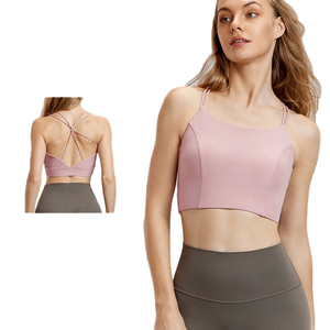 Trending Women's Crisscross Hollow Out V Shape Gym Leggings Wholesale Two Piece <b>Yoga</b> <b>Set</b> Breathable Sports Solid <b>Yoga</b> Fitness - Product Image 4