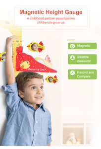 חם מכירת דינוזאור חמוד קריקטורה גובה מגנטי רגליים ילדים גובה רגליים - Product Image 2