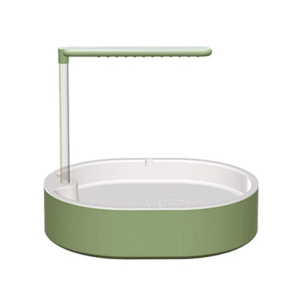 Bain automatique pour <span class=keywords><strong>oiseaux</strong></span> Parrot, douche de pluie pour cage, pompe silencieuse à débit réglable, bain profond/peu profond avec perchoir pour petits <span class=keywords><strong>oiseaux</strong></span> - Product Image 5