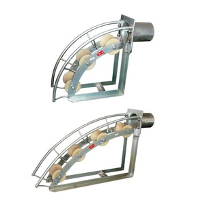 Polea de Radio de Curvatura de 450/1000 mm, Serie C/C1 de 80-200 mm, Polea de Protección de Cables con Orificio y Tubo de Apertura - Product Image 3