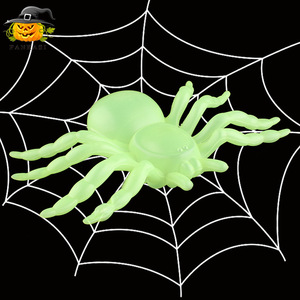 Glow In Dark <b>Spider</b> Halloween Decoration 10.5x16cm <b>Plastic</b> Indoor Party Prop - Product Image 4