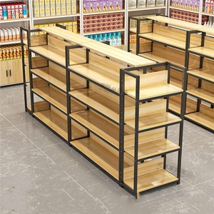 <span class=keywords><strong>Étagère</strong></span>s de supermarché réglables à 4 niveaux, <span class=keywords><strong>étagère</strong></span>s en <span class=keywords><strong>métal</strong></span> peint en noir avec support mobile robuste pour le stockage des aliments dans le <span class=keywords><strong>garage</strong></span> des outils - Product Image 1