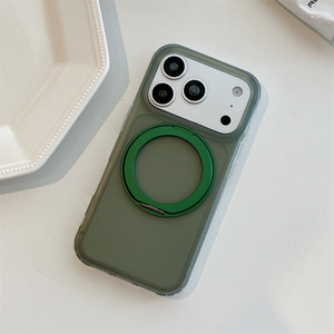 เคสโทรศัพท์แบบด้าน หมุนได้ พร้อมขาตั้ง สำหรับ iPhone 17 Pro Max 16 15 ดีไซน์มินิมอล ป้องกันอย่างดี สำหรับผู้หญิง - Product Image 2