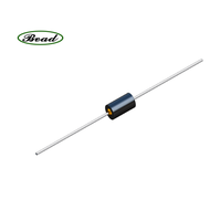Suppresseur de compatibilité électromagnétique à borne axiale série RH BEAD FBS RH253008-T52, caractéristiques d'impédance large bande, puissance