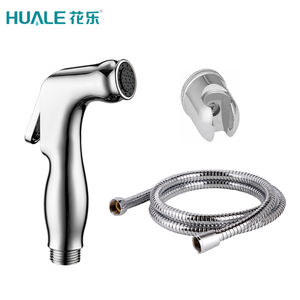 1F0188 ABS כרום מים shattaf פלסטיק מוצק יותר shattaf לאמבטיה - Product Image 6