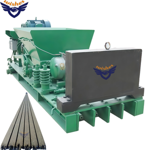 TWT100*120*4 직사각형 콘크리트 펜스 기둥 제작 기계 프리캐스트 기둥 슬립포머 기어박스 베어링 포도 정원 구조용 - Product Image 1