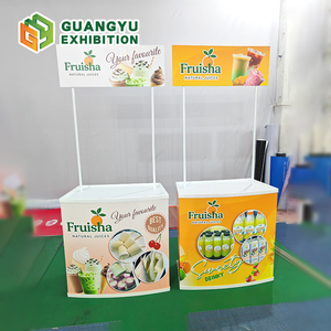 <span class=keywords><strong>Table</strong></span> <span class=keywords><strong>de</strong></span> promotion portable en plastique PP résistant aux rayures, personnalisable et très vendue, avec dessus - Product Image 6