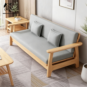 Sofá de tela de nuevo diseño, directo de fábrica, a buen precio, personalizado, gran stock listo para enviar, muebles de sala de estar, sofá de madera elástica. - Product Image 2