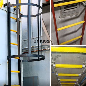 Cubierta de peldaño de escalera antideslizante FRP de producto de seguridad resistente - Product Image 5