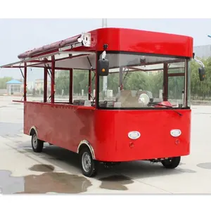 Customize Burger Bbq Bakery Food Trucks Mobile Kitchen Concession Food Catering Trailer Hot Dog Carts For Sale Canada