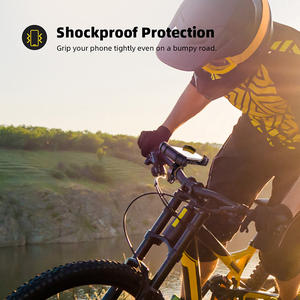 Support de téléphone pour vélo Lamicall BM02 sécurisé avec verrouillage de sécurité, anti-vibration, support de téléphone pour moto, guidon de vélo, support pour téléphone de 4,7 à 6,8 pouces - Product Image 4
