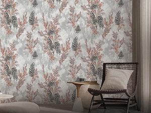 Papel tapiz de Pvc moderno y elegante, vinilo clásico tradicional, revestimiento de paredes lavable, papel tapiz de hojas de plantas impermeable 3D para Decoración - Product Image 2
