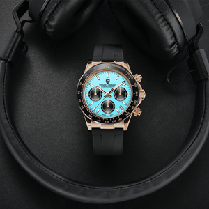 2025 nouveau <span class=keywords><strong>PAGANI</strong></span> DESIGN 40MM montres à Quartz multifonctionnelles pour hommes <span class=keywords><strong>VK63</strong></span> verre saphir chronomètre montre d'affaires de luxe pour hommes - Product Image 5