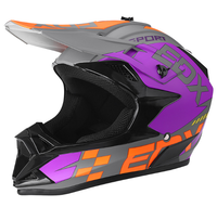 Logo personnalisé Certification DOT Casques de motocross hors route Casques de motocyclette de descente Casques de motocyclette à moteur pour hommes