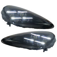 Pour Porsche Panamera 970 970.1 970.2 2010-2016 Phares de style matriciel 2025 972 Amélioration des feux avant pour la modernisation et le restylage