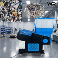 Déchiqueteuse de déchets électroniques pour appareils électroménagers, ordinateurs portables, plastiques, câbles de cuivre, fils, plastiques PE PP, coques de matériel