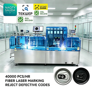 Sistema de Codificación Láser para Tapas de Latas de Aluminio, Marcado DataMatrix GS1, Compatible con Chestny Znak ASL BELGISI - Product Image 1