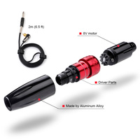 Kit de tatouage permanent complet très demandé, alimentation puissante 10V DC, machine rotative professionnelle à faible bruit