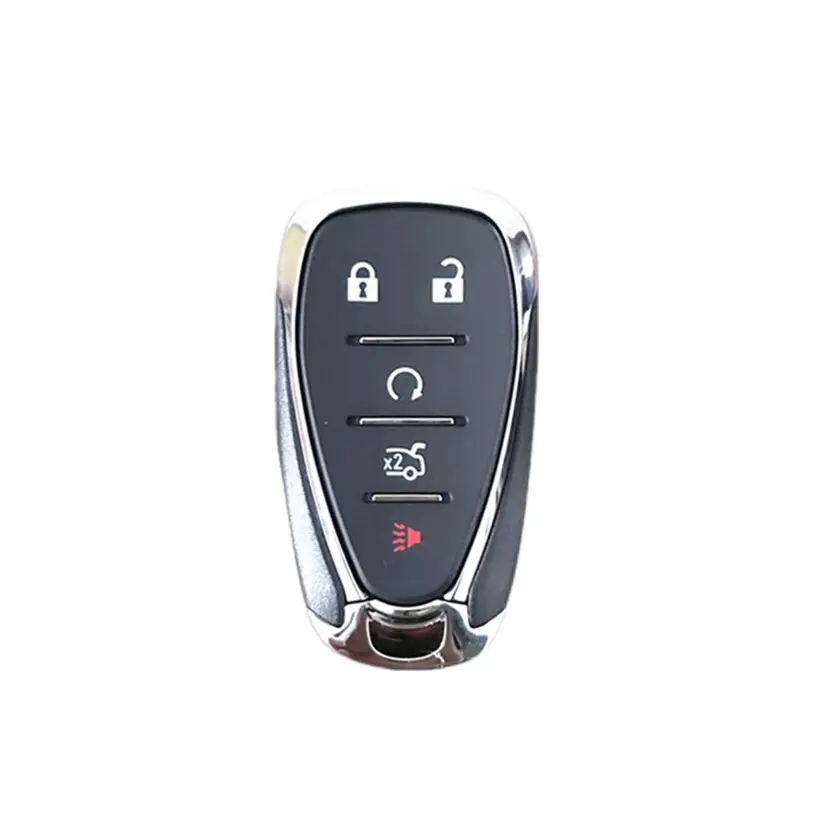 Keyless 5 Botões Controle Remoto Shell Chave Do Carro Tampa Da Habitação Em Branco Fit Para Chevrolet Camaro Cruze Malibu Auto Chave