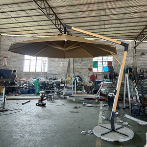 Sombrilla de Jardín de Lujo para <span class=keywords><strong>Patio</strong></span>, Restaurante, Hotel, Comercial, Grande, para Playa - Product Image 4