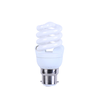 Échantillon Gratuit Prix Usine Tube T2 9W 11W 13W B22 Ampoule CFL Spirale Complète Économie d'Énergie
