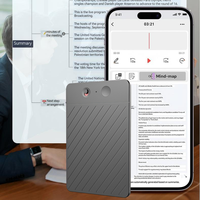 Enregistreur vocal magnétique AI ChatGPT-5 à vente chaude, 32/16/8 Go, mini appareil, enregistrement vocal/appels/enregistrement ordinaire, transcription en temps réel
