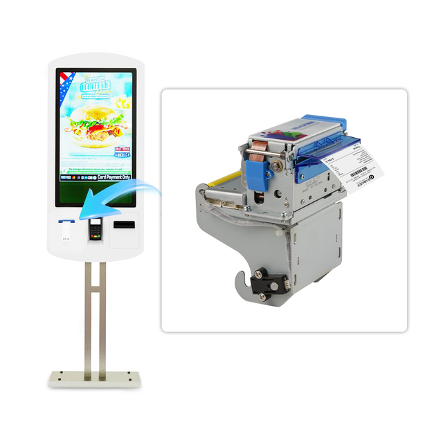 80mm Low Noise Ticket Module 3 Inch Embedded Mini Panel Thermal Printer RS232 TTL Kiosk Vending Machine 203dpi MS-EP5860-V Stock