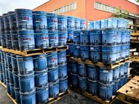 Peinture pour sols en résine époxy industrielle, résistante à l'abrasion, imperméable, revêtement en résine pour béton, ciment, revêtement de sol en époxy