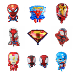 Personnage de dessin animé Captain <span class=keywords><strong>Spider</strong></span>-<span class=keywords><strong>Man</strong></span> Super Foil Balloons American Wonder Hand Stick Globos pour Halloween Party Decor - Product Image 2