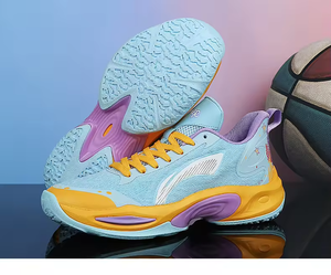 Chaussures de basket-ball pour hommes de haute qualité en gros, chaussures de sport personnalisées, chaussures de sport antidérapantes, chaussures de tennis de plein air pour coureurs - Product Image 4