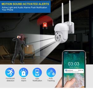 CCTV Baru 5MP Nirkabel WiFi Kamera Keamanan IP66 yang Dapat Dipindahkan Kit NVR 16-Channel Penglihatan Malam Berwarna Penuh Eseecloud Cloud - Product Image 6