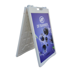 耐用塑料框架注水a型海报横幅支架可折叠展示架促销 - Product Image 2