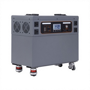 Station d'alimentation portable 3500W, système de stockage d'énergie avec batterie 25.6V 125Ah, alimentation de secours mobile pour urgences extérieures, Chine - Product Image 1