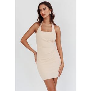 New Arrival Summer <b>Dresses</b> Women Beach Terry <b>Towel</b> Clothing Sexy Mini Sun Halter Backless <b>Dress</b> - Product Image 3