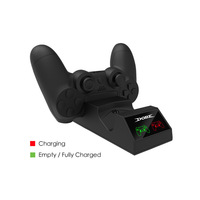 Station de charge pour manette PS4 TP4-1822 avec LED, support de charge pour manette PS4, station de charge pour manette PS4