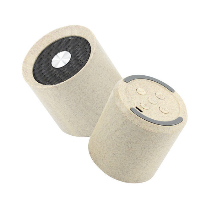ECSON Plastic Bluetooth Speakers Outdoor Portable Multi-function Degradable Subwoofer Gifts Small Audio Household Product