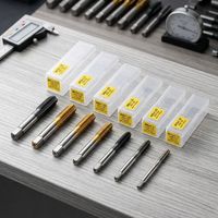 Tarauds à pointe spirale HSSE nitridés M3 M4 M5 M6 M8 M10 M12 pour alliage d'aluminium SENSPARK – Plusieurs tailles disponibles