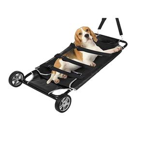 Offre Spéciale fabricant d'équipement médical vétérinaire civière chariot pour le sauvetage des animaux de compagnie avec roues - Product Image 1