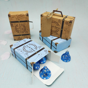 Bán Buôn Tùy Chỉnh Du Lịch Vali Giấy Ngăn Kéo Hộp Kẹo Ngọt Ngào Hộp Hot Bán Wedding Party Trang Trí Món Quà Nhỏ Kẹo Hộp - Product Image 2