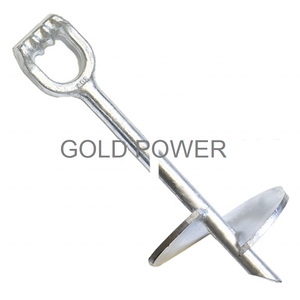 Matériel de ligne de poudre robuste <span class=keywords><strong>Tige</strong></span> de terre hélicoïdale - Product Image 4