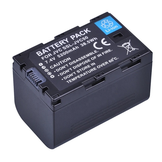 SSL-JVC50 SSL JVC50 SSLJVC50 Camera Battery for JVC GY-HMQ10, GY-LS300, GY-HM200, GY-HM200U, GY-HM250, GY-HM600, GY-HM600EC