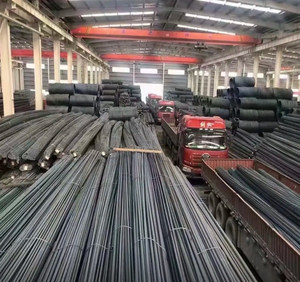 High Quality 6mm 10mm 12mm AISI <b>Alloy</b> Steel Rebar Deformed Bar Cutting Bending Welding Services 12m Length Construction - Product Image 1