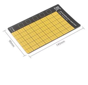 Alfombrilla de tornillo magnético de tamaño de <span class=keywords><strong>Palma</strong></span> de 145x90mm, almohadilla de trabajo de tabla de memoria para herramientas de reparación de teléfonos móviles - Product Image 1